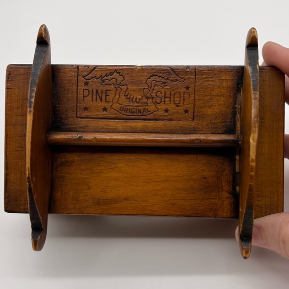 Pine Shop Original Vintage Miniature Cradle - Picture 8 of 9